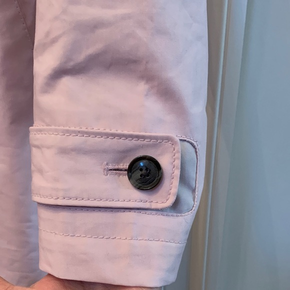 Banana Republic Blush Double-Breasted Trench Coat - Picture 5 of 11